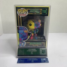Funko Pop Animation Astro Boy Blacklight #1108 BAIT Exclusive NIB Protector