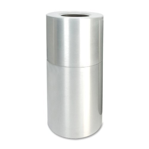 Емкость для отходов Genuine Joe устойчивая к атмосферным воздействиям - 35 галлонов - Алюминий - 89990₽