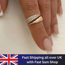 Classy Design 18K Gold Plated Sun Ring for Women Stylish Fashion Wedding Ring