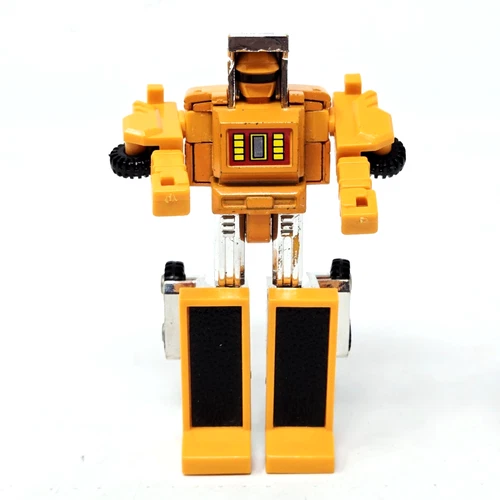 Vtg  1982 Tonka GoBots DUMPER MR-09 Yellow Dump Truck Robot Japan