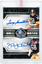 Autographed Terry Bradshaw Steelers Football Card Item#14605505 COA