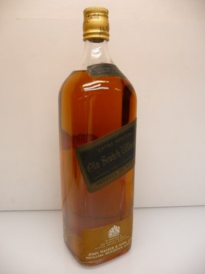 Johnnie Walker Black Label Extra Special Originalabfüllung 70er Jahre 43% 1 L