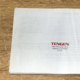 Gauntlet NES Tengen Manual Only