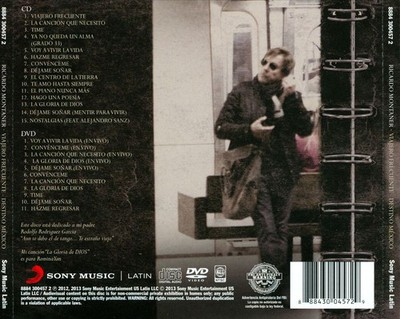 RICARDO MONTANER - VIAJERO FRECUENTE: DESTINO M XICO NEW CD