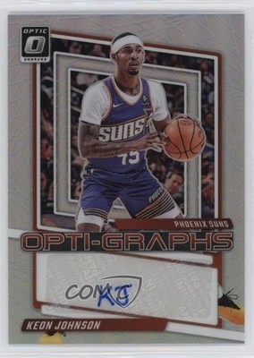 2023-24 Panini Donruss Optic Opti-Graphs Keon Johnson #OG-KON Auto 06y2