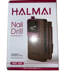 Halmai Electric Nail Drill Machine Professional Manicure Pedicure Kit New