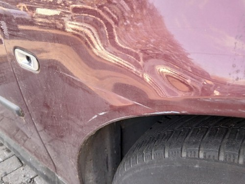 SPATBORD RECHTS VOOR Saab 9-3 II Sport Sedan (YS3F) 2003 - Afbeelding 5 van 6