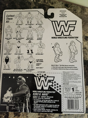 WWE WWF Hasbro signed by Koko B Ware in Green. Great Shape | eBay
