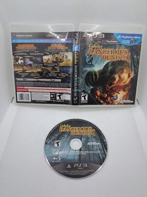 Cabela's Dangerous Hunts 2011 PS3 - Disc excellent!