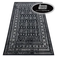 Real Fashionable Modern Rugs Vintage Black Classic Pattern Best Quality