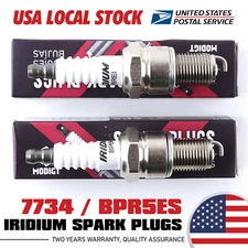 Genuine Quality Replacement FOR NGK 2PCS BPR5ES 7734 High Performance Spark Plug