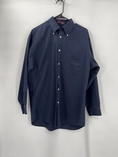 Nordstrom , Men  s Shirt 100 Cotton, Blue Size Medium