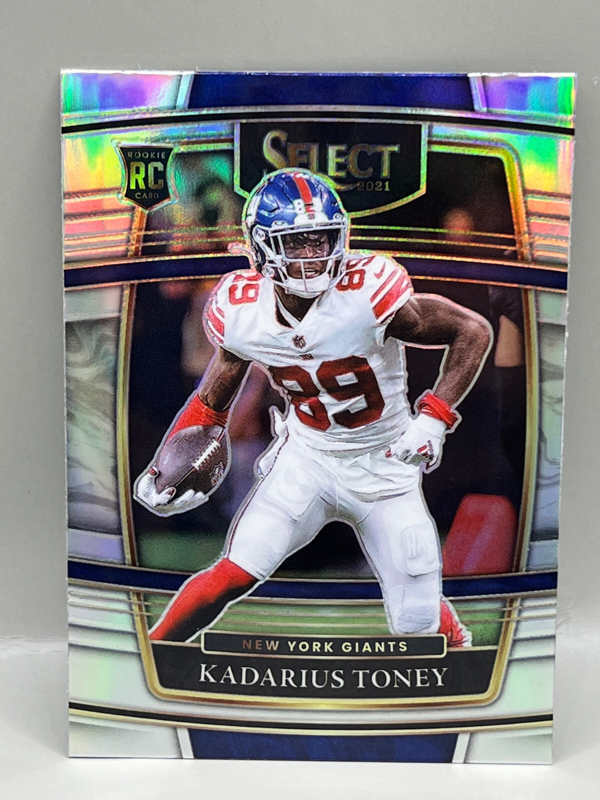 2021 FOTL SELECT SILVER PRIZM FOOTBALL CONCOURSE KADARIUS TONEY RC #52