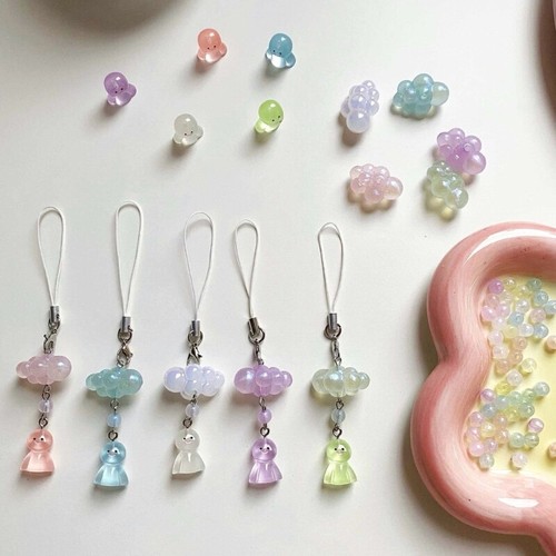 Versatile Doll Phone Charm Short Phone Chains Phone Lanyard for Trendsetters - 第 5/8 張圖片