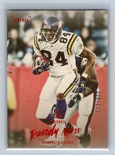 2020 Panini Luminance Randy Moss Vintage Performers #VP8 Minnesota Vikings