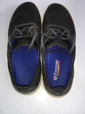 Chaco Men\'s Davis Lace Black Leather Casual Sneakers Shoes Size 14 US J106259 Chaco Davis Lace Black Leather Casual Sneakers Mens Size 8.5  main image 2