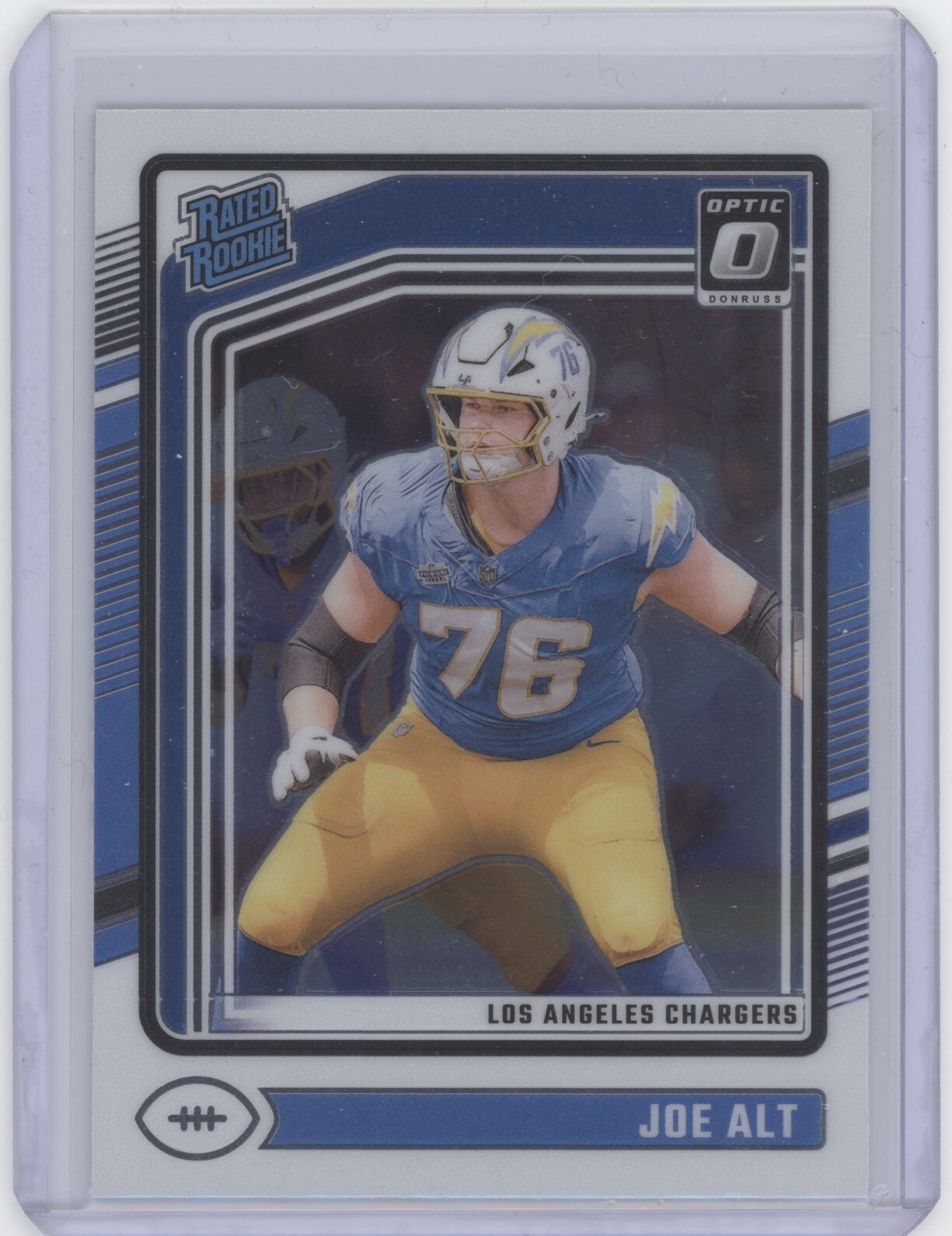 2024 Donruss Optic Joe Alt Base Los Angeles Chargers (RC) #254 Rookie