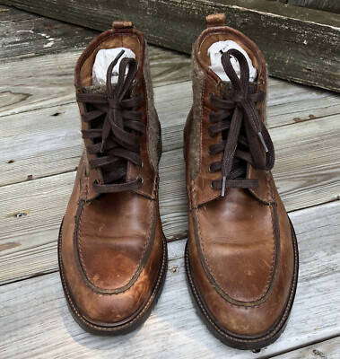 McCarren & Sons Leather & Wool Chukka Boots Size 10 McCarren & Sons Leather & Wool Chukka Boots Size 10 | eBay main image 4