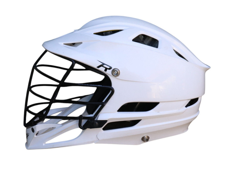 Cascade Model R White Lacrosse Helmet One Size Fits Most