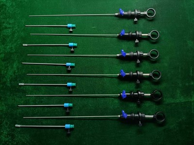 6pcs SS Laparoscopic Stryker Minilab Alligator 3mmx330mm Surgical Instruments CE