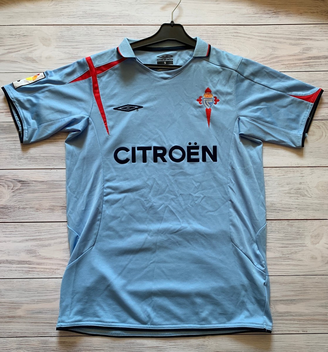Celta Vigo 2005 - 2006 Home football shirt jersey Umbro size