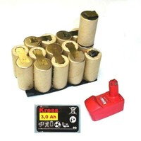 Tauschpack FüR Original Kress Akku 18 V Mit 3 Ah Nimh Panasonic Zellen