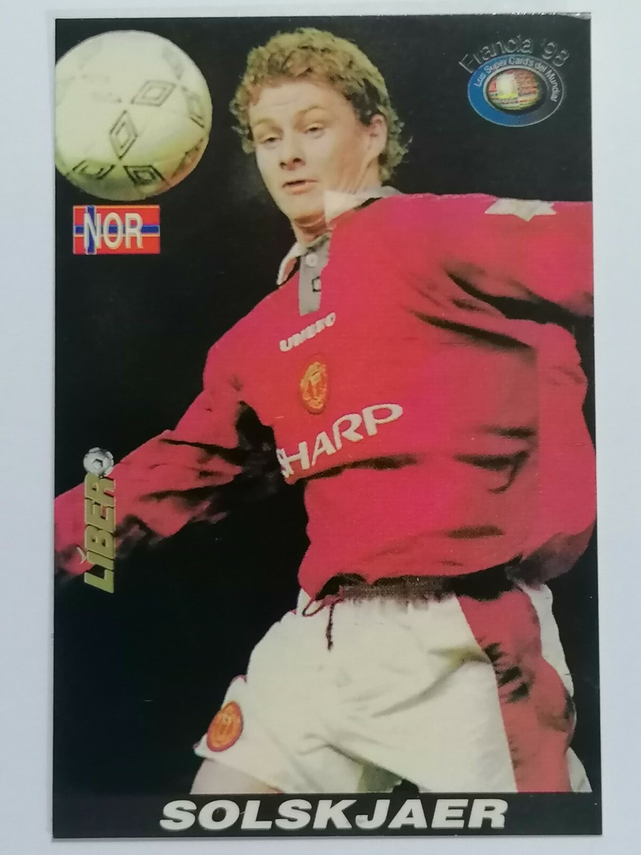 FRANCE 98 #51 Ole Gunnar Solskjaer CARD FIFA WORLD CUP 1998, South