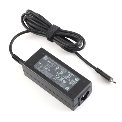 Genuine 45W Type C USB C Charger 918337-001 844205-850 for HP Chromebook X360