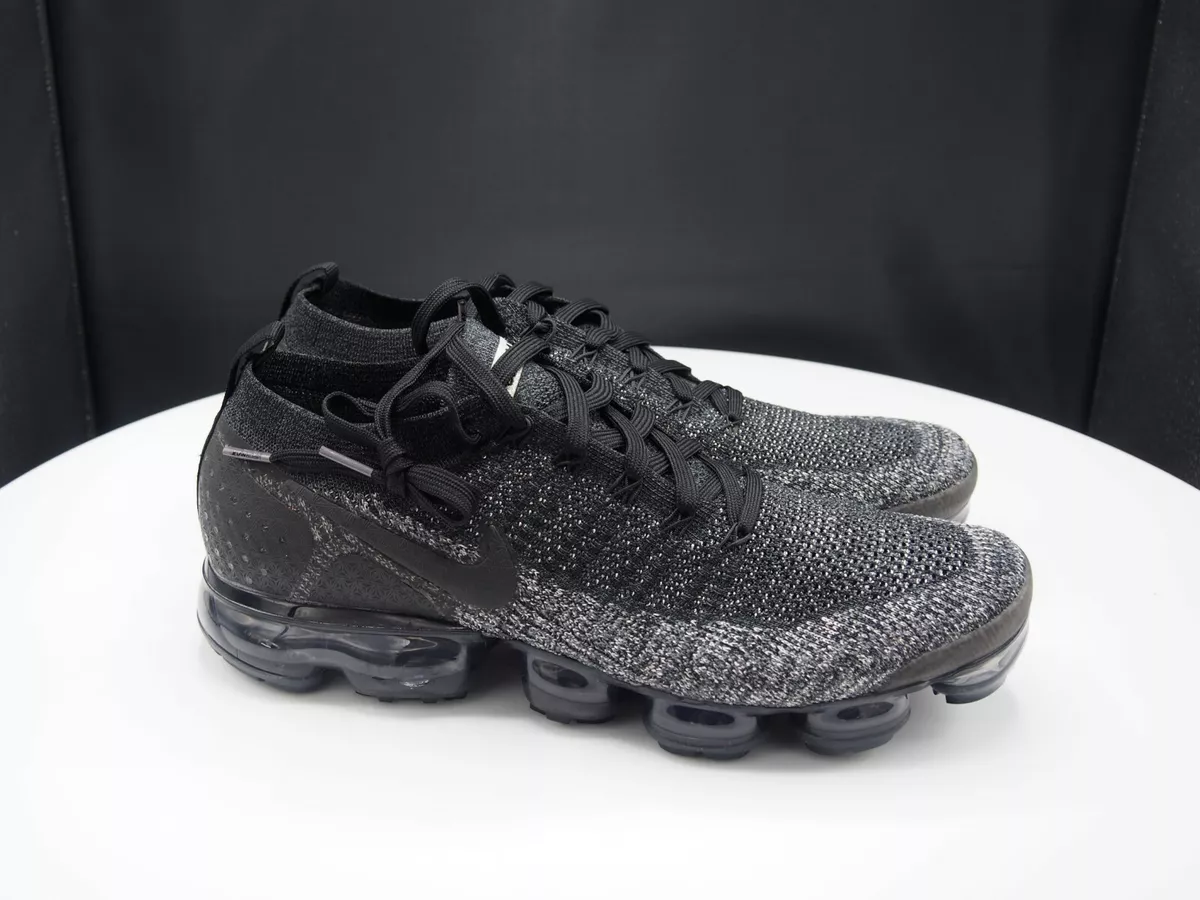Air vapormax flyknit top 2 triple black mens