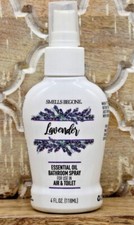 SMELLS BEGONE Lavender Essential Oil Bathroom Spray Air  Toilet Freshener 4 oz