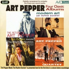 Four Classic Albums by Pepper, Art (CD, 2010)