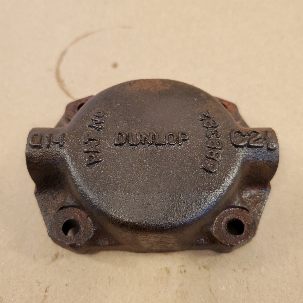 Jaguar E TYPE XKE XK150 Dunlop C 2 1/8in FRONT Brake Caliper Jaguar E TYPE XKE XK150 Dunlop C 2 1/8in FRONT Brake Caliper