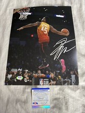 Donovan Mitchell signed autographed 11x14 photo jazz PSA star