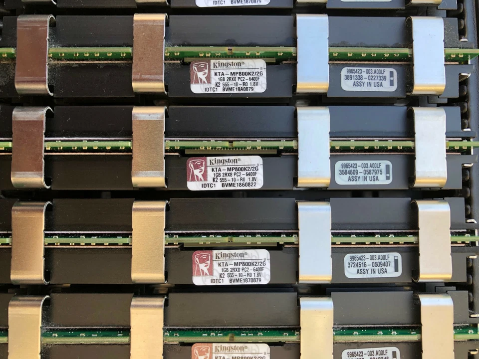 Genuine Kingston 1GB PC2-6400 DDR2-800MHz ECC Fully Buffered RAM KTA-MP800K22G - Image 2 of 3