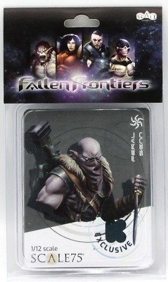 Scale75 Feral Senn (Bust) Hero of Fallen Frontiers Riff-Sayx Hybrid Warrior NIB