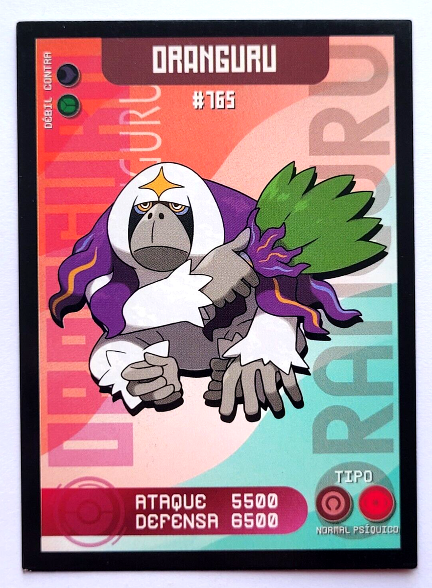 CARD POKEMON EJ VOL. I #765 ORANGURU 2020 Alola PERU South America
