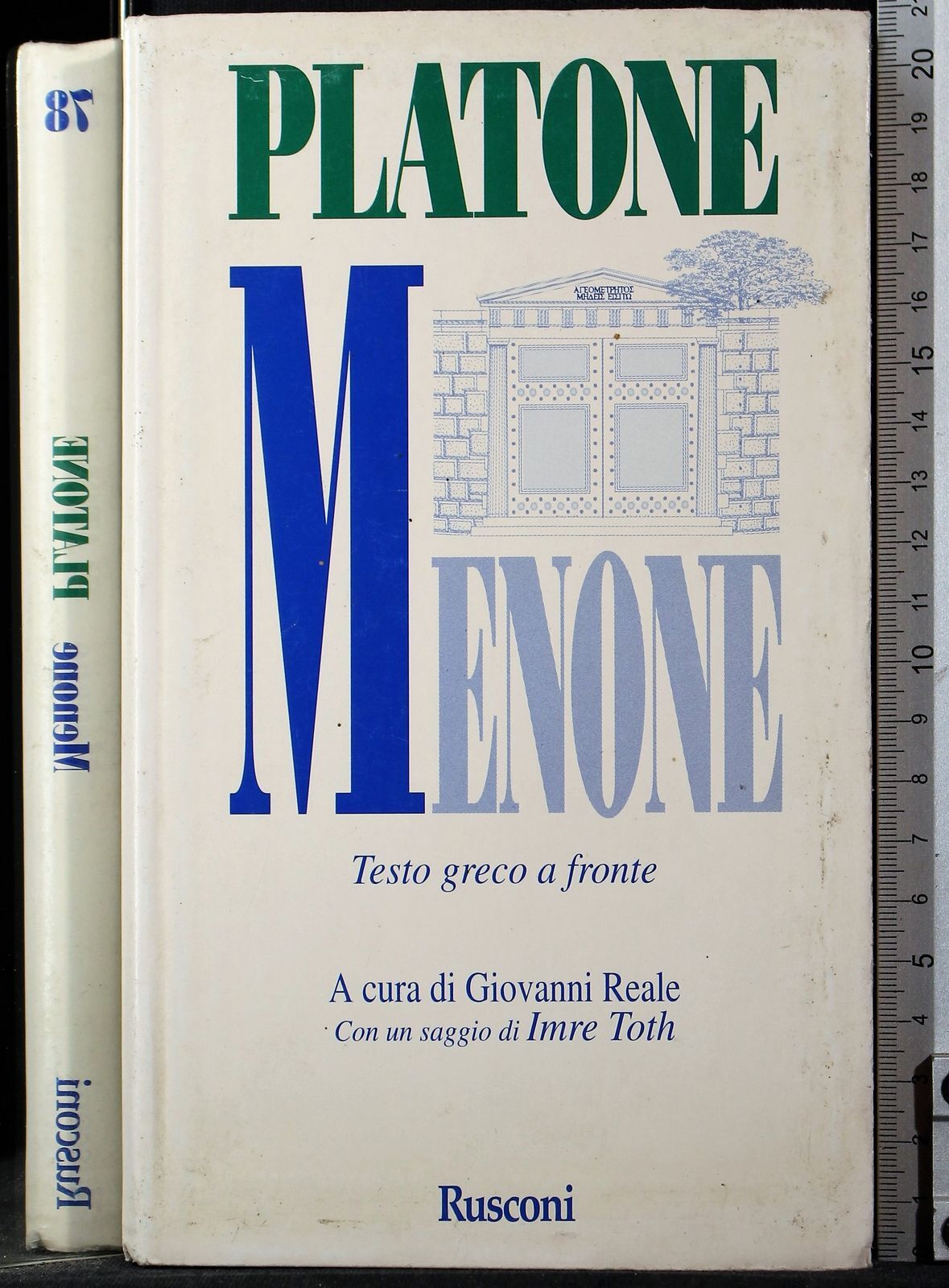 MENONE. PLATONE. RUSCONI. 1ED.