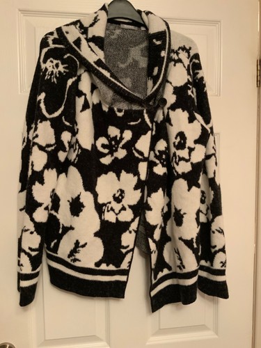 RABE Cardigan soft feel 7%alpaca 7%wool excellent condition, size 12;14,16