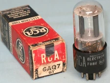 VACUUM TUBE ~ 6AQ7GT ~ RCA ~ NOS ~ 6AQ7GT