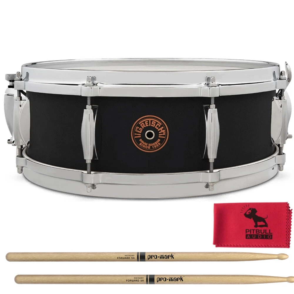Gretsch Drums G4160BC USA Custom Black Copper Snare Drum w