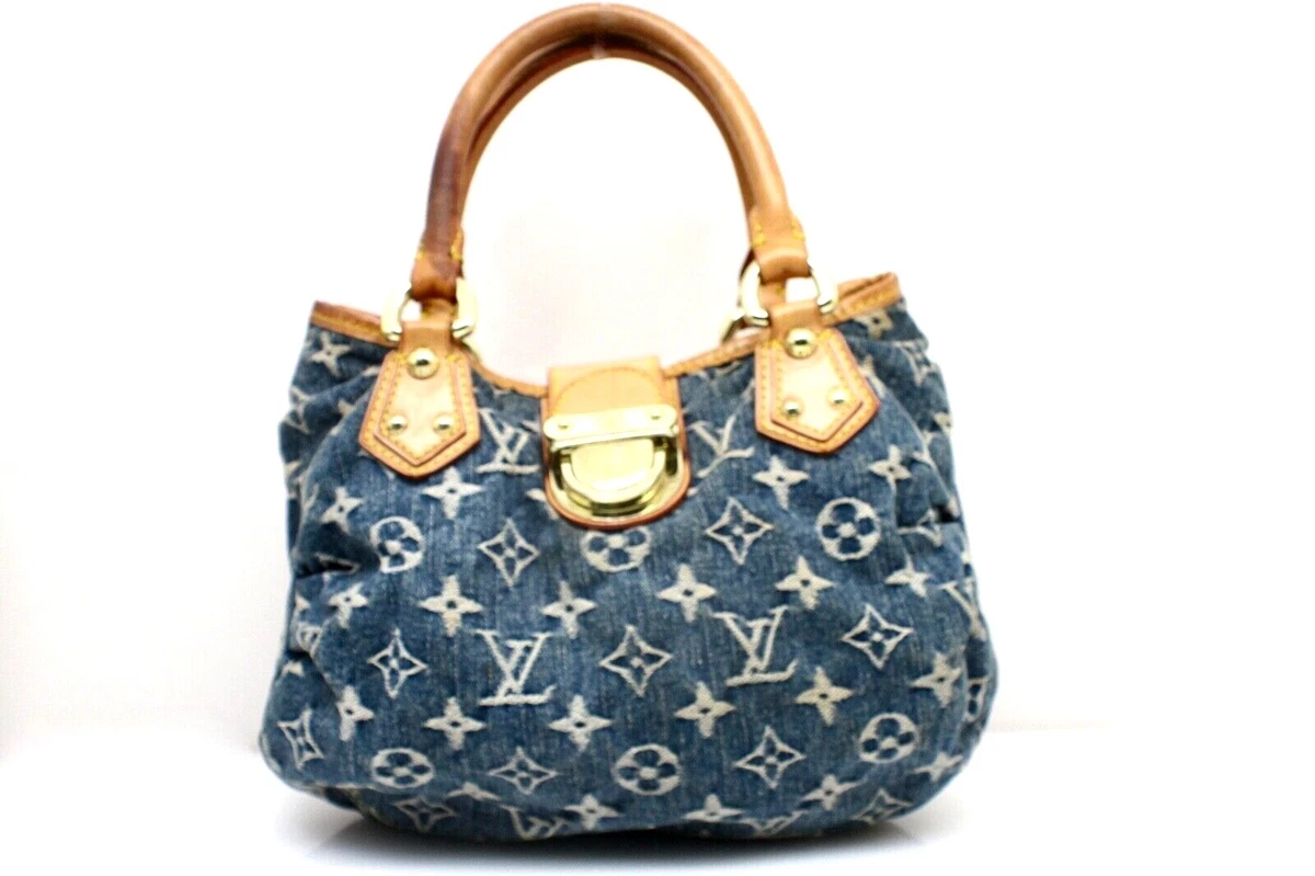 Louis Vuitton Vintage - Monogram Denim Pleaty Handbag - Denim