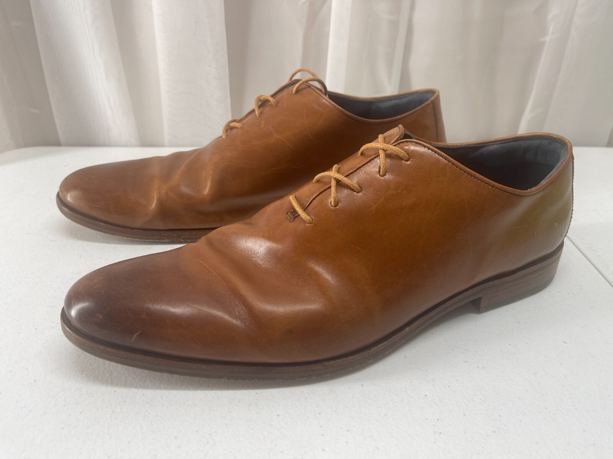 mens brown dress shoes size 15 Cole Haan Washington Grand Wholecut Oxford (British Tan Leather, M) Bruno marc