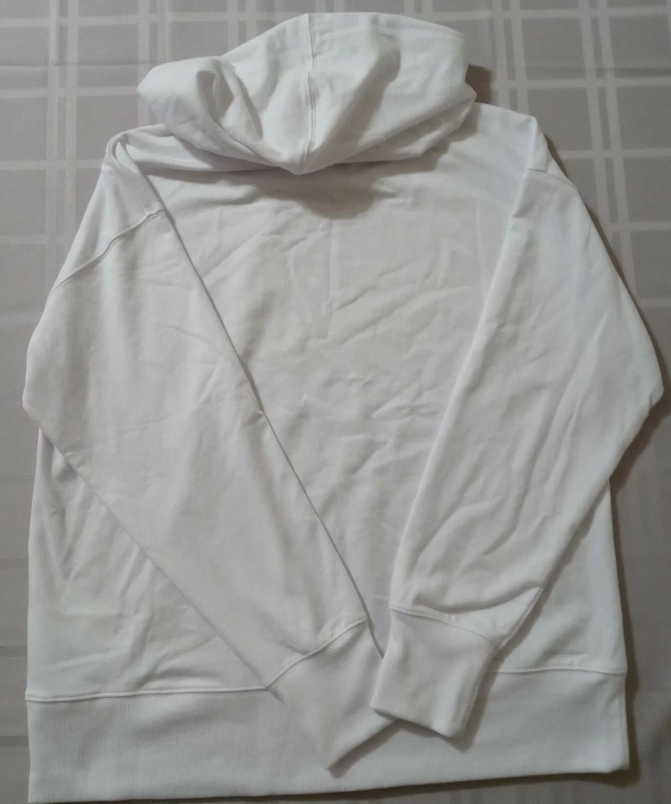 Felpa felpa Michael Kors donna bianca Pride MK logo nuova con etichetta taglia S