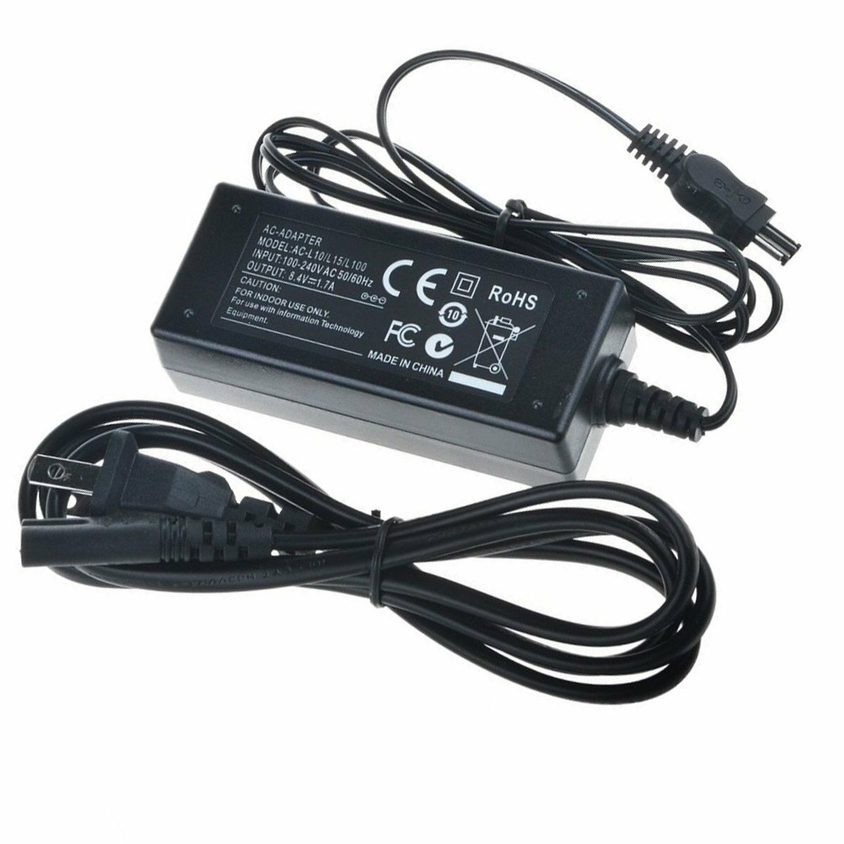 SONY Digital Handycam ACアダプター付きDCR-PC110 AC Power Adapter for Sony DCR-PC105, DCR-PC110, DCR-PC115 Handycam