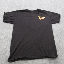 In n Out Shirt Mens Medium Black Graphic Cotton Crew Neck Pullover Burger 75th