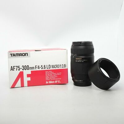 Tamron AF 75-300mm F/4-5.6 LD Macro (1:3.9) Lens for Nikon-AF-D Model 672DN 