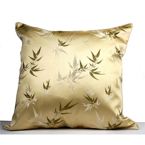 Kissenbezüge Hülle Seide Sofa Deko Kissen Reißverschluss 45 x 45 cm - Bild 12 von 12