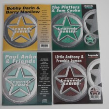 KARAOKE LEGEND SERIES 4 CDG THE PLATTERS,PAUL ANKA,BOBBY DARIN,LITTLE ANTHONY