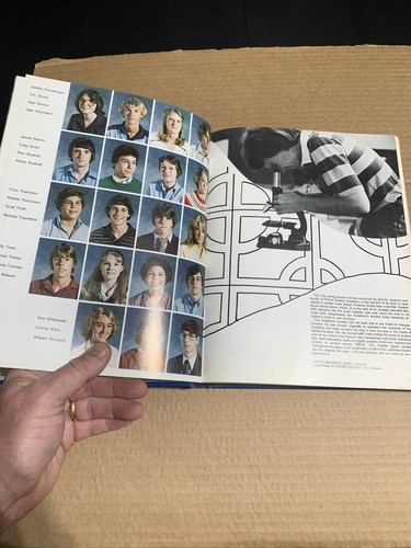 1981 PRINCE EDWARD ACADEMY HIGH SCHOOL YEARBOOK THE CAVALIER FARMVILLE, VA - Picture 5 of 9
