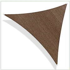 28ft Sun Shade Sail Triangle Patio Cover UV Outdoor LARGE 28x28x28 ft